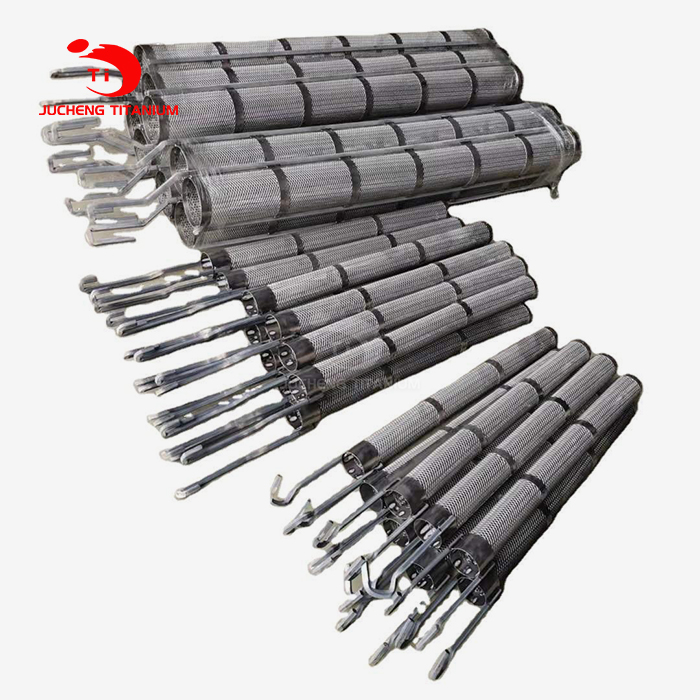 titanium anode mesh basket
